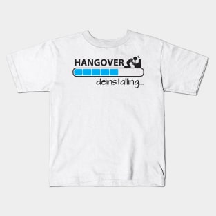 Hangover deinstall Kids T-Shirt